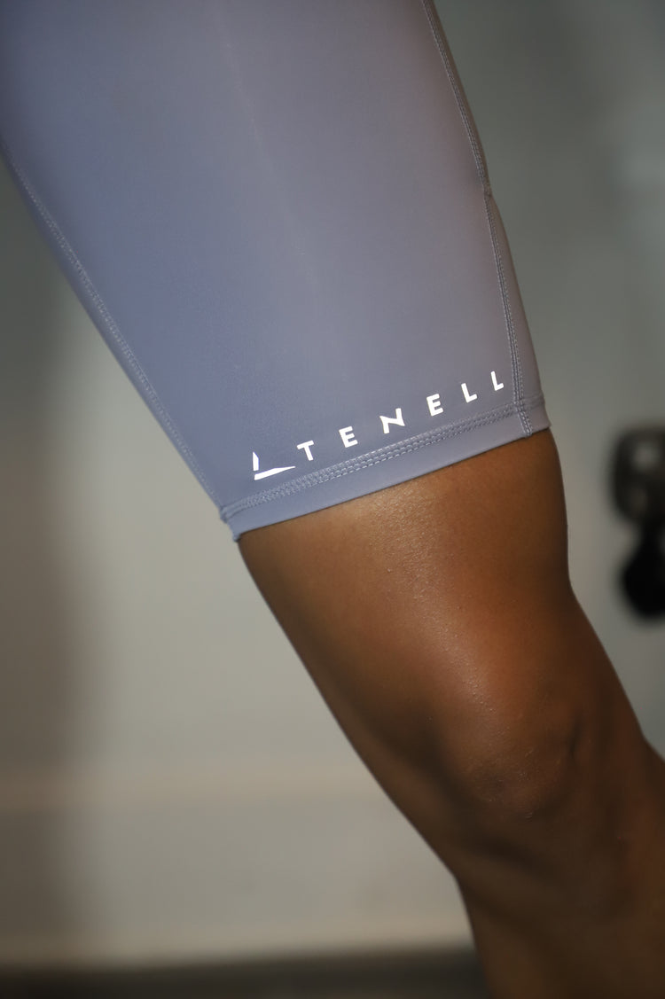 ‘Move’ Biker Tights- Gray