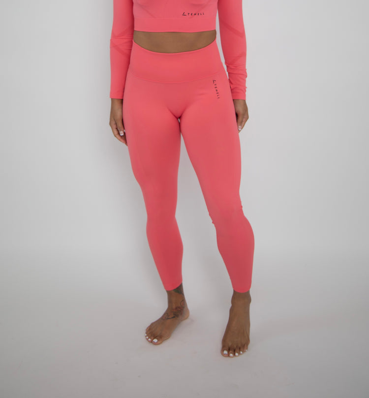‘Form' Scrunch Bottom High Waist Leggings- Taffy