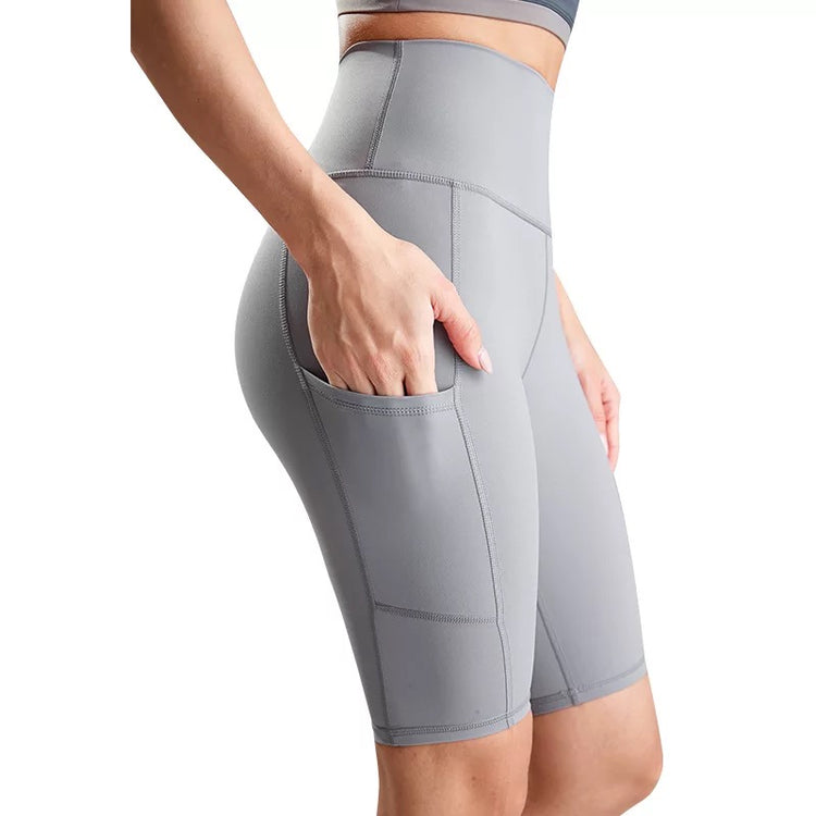 ‘Move’ Biker Tights- Gray