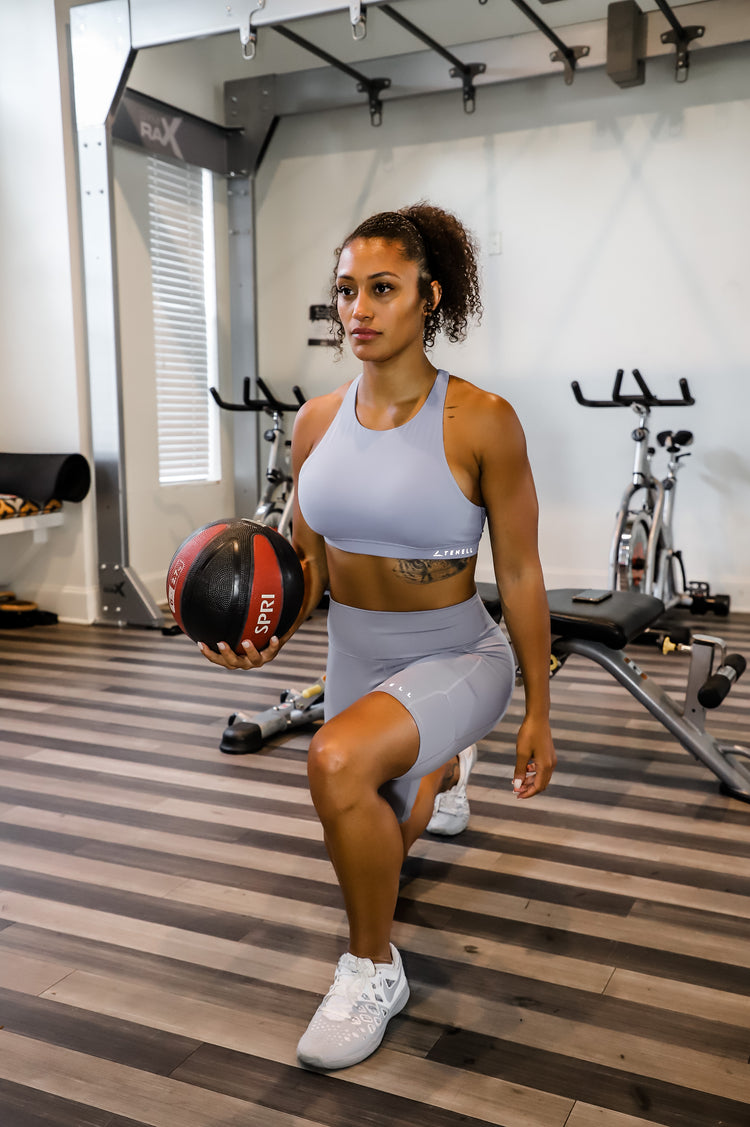 ‘Ultimate’ Strappy Back Sports Bra- Black